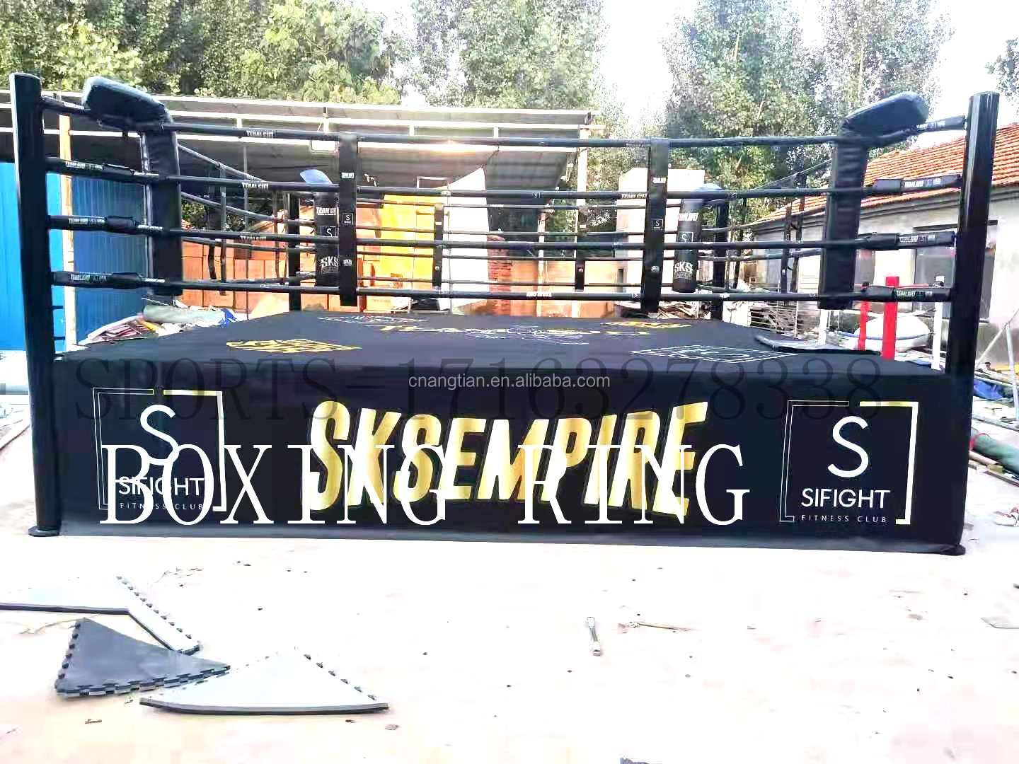 Angtiansports Training High Quality Competition Boxing Ring Hot Sale
