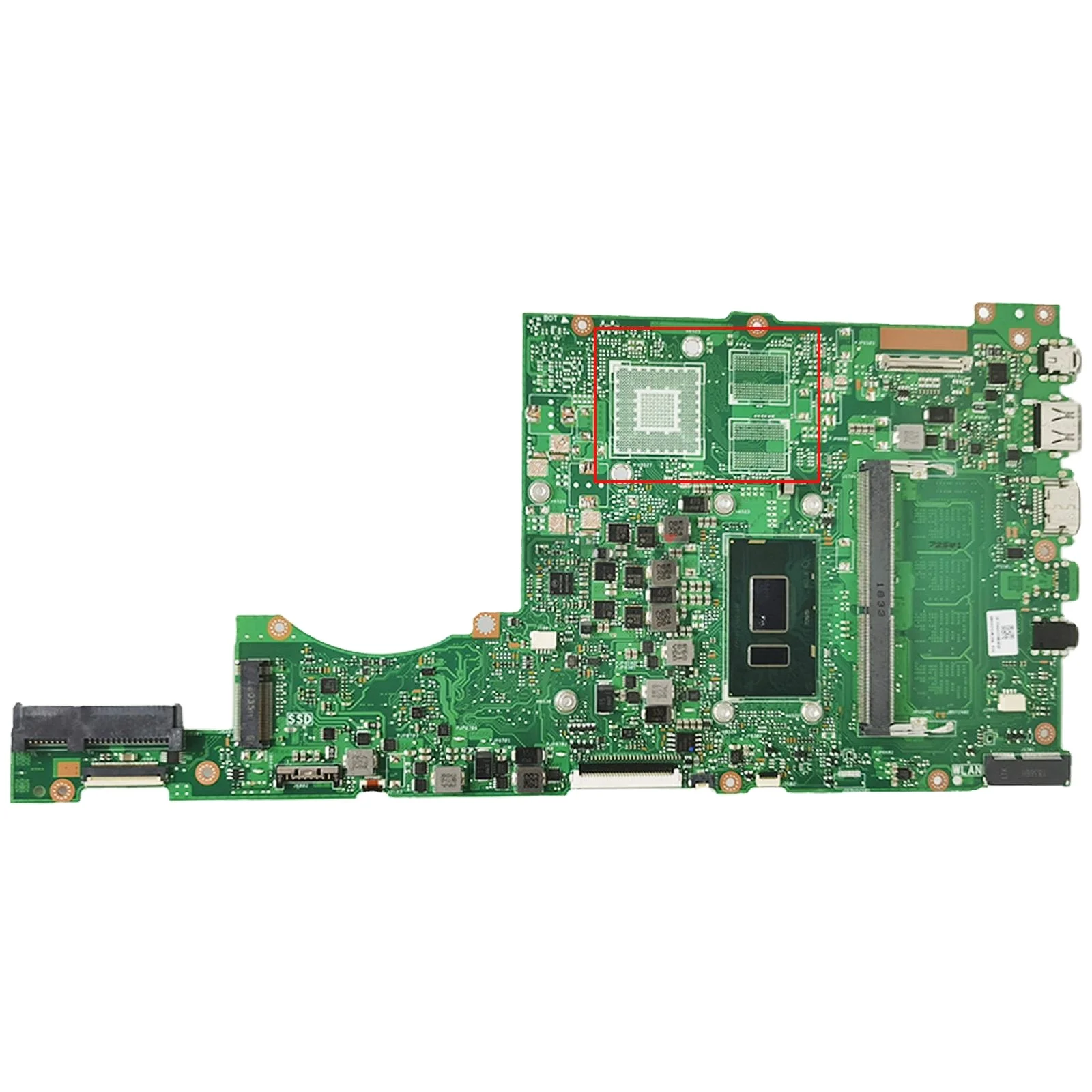 

X411UA 4415U/i3/i5/i7 CPU 4G-RAM REV:3.1 Notebook Mainboard For Asus X411UA X411UAS X411UF X411UN X411UQ Laptop Motherboard Used