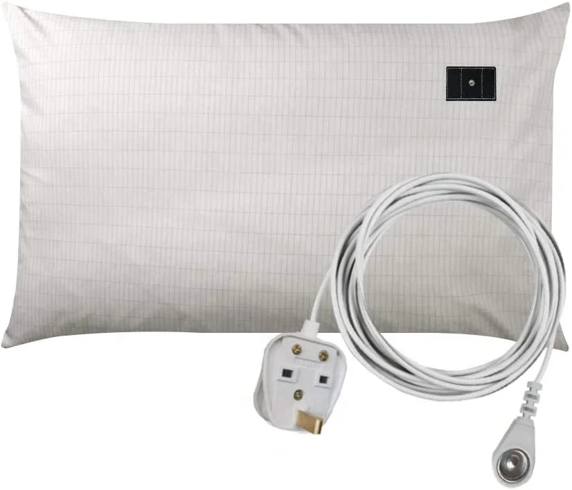 

ESD earthing pillow 5% Conductive silver +95% organic cotton fabric