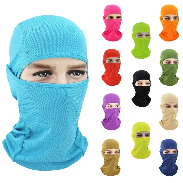 

In stock 37 colors Camo Balaclava Headwear Accept Custom logo Knit Ski Masks Balaclava for Motorcycle