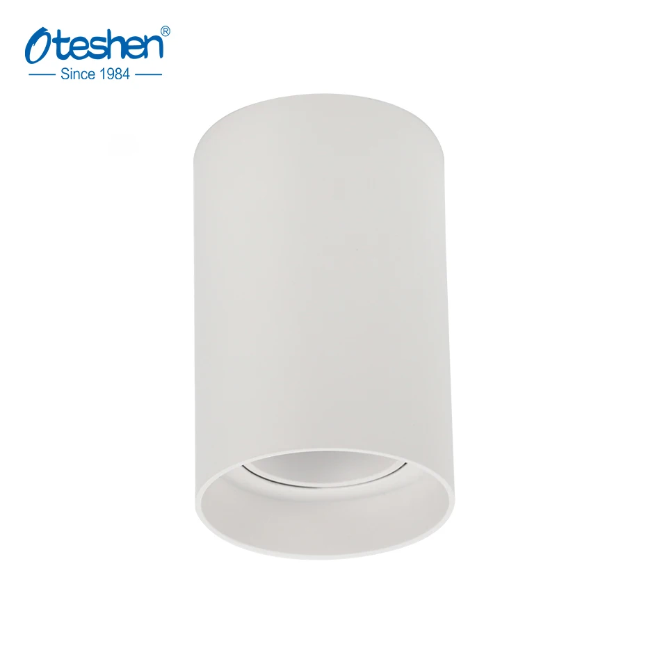 
New launch Gu10 MR16 Down light Fixture Anti Glare Spotlight PC material No Screw Down light housing 