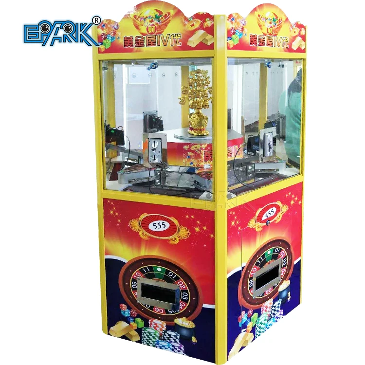 

1P Coin Pusher Pushing Coins Game Easy Earn Money Arcade Ticket Machine For Sale