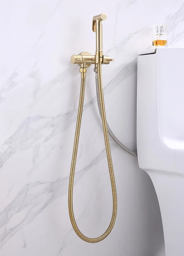 gold-bidet-spray-083-brushed-gold-round-body-wall-mounted-toilet-marble-side-view