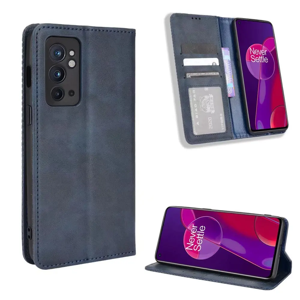 

Retro Flip Wallet Leather Case Cover For OnePlus 9RT/9RT 5G, As pictures