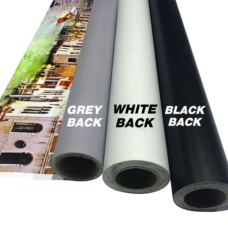 PVC Flex Banner for Printing PVC + Strong Mesh Frontlit/ Backlit/ Block Out Banner Craft Paper / Hard Tube 50m/80m/100m 1-3.2M