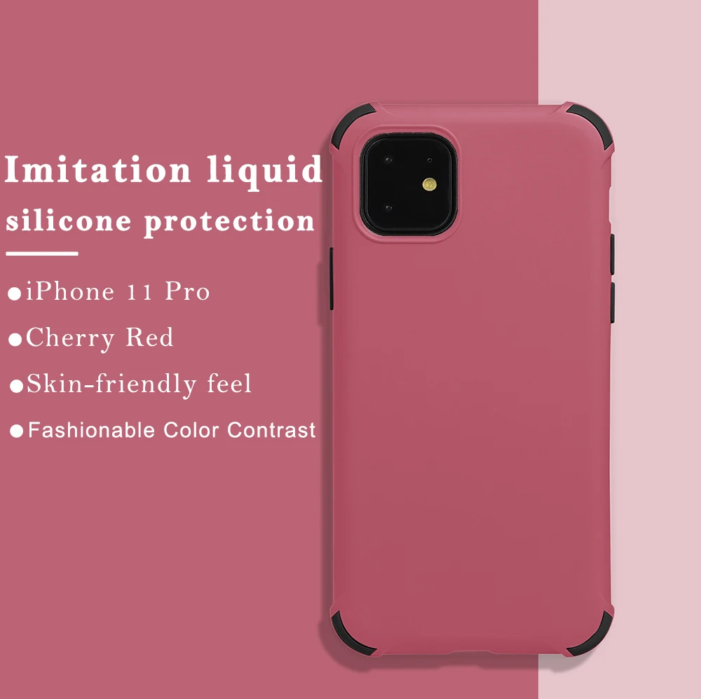 

The whole Internet fastest Shockproof for iphone 12 case Anti-knock Protect case for iphone camera protection for iPhone Case, 8 color