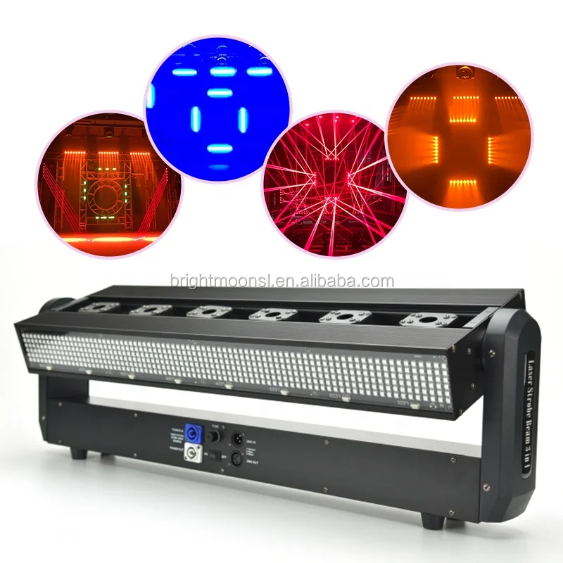 Factory Offer High Quality 6 Eyes Rgb Animation Dj Moving Head Beam