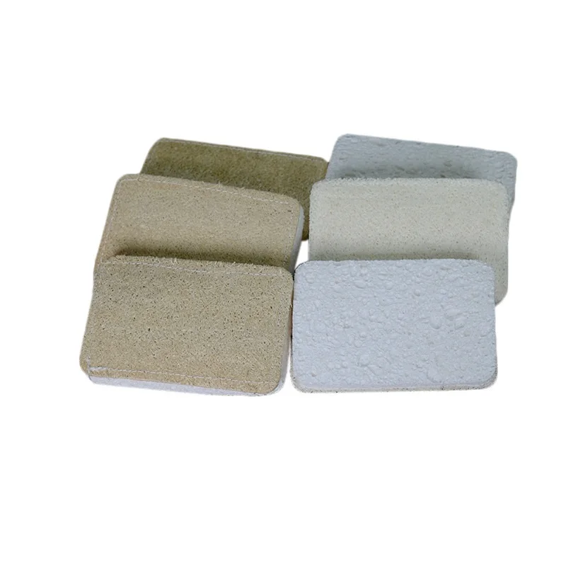 

Natural Biodegradable Cleaning Tool Kitchen Cleaning Dish Sponge Custom Label Wood Pulp Cotton Loofah