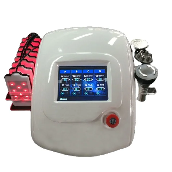 

2021 New Arrival 4 in 1 Vacuum Cavitation Radio Frequency Lipo Slim Laser Machine