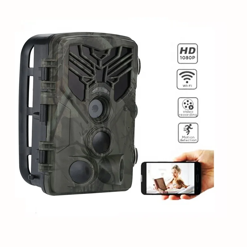 

Security Wireless Trail Game Camera Android Waterproof Wildkamera Ropa Camuflada 1080P 20Mp Night Vision Wifi Hunting Camera