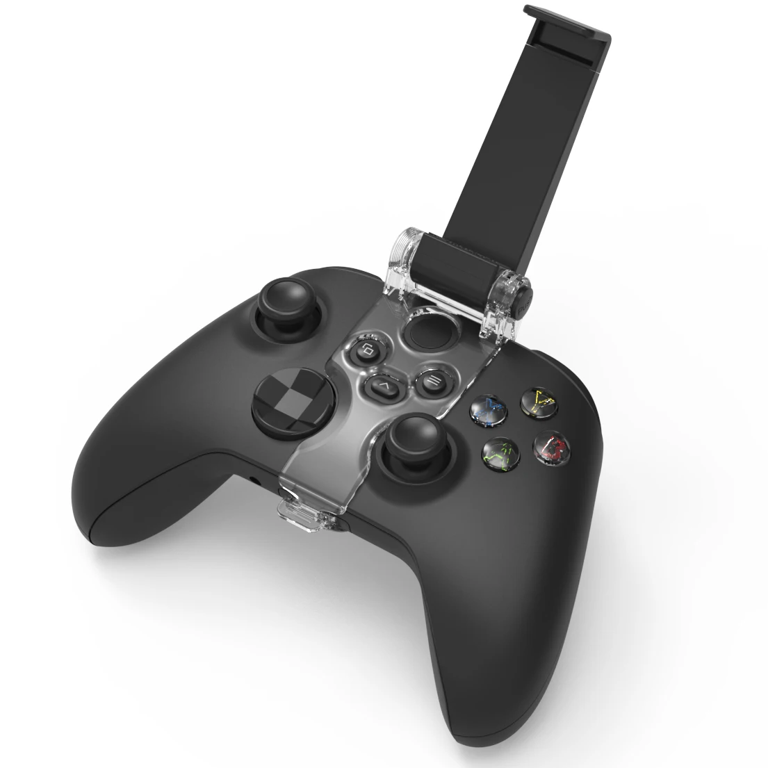 

180 Degree Adjustable Mount Smartphone Clip For Xbox Series X Console Joystick Mobile Phone Clamp For Xbox Sx Controller Holder, Black