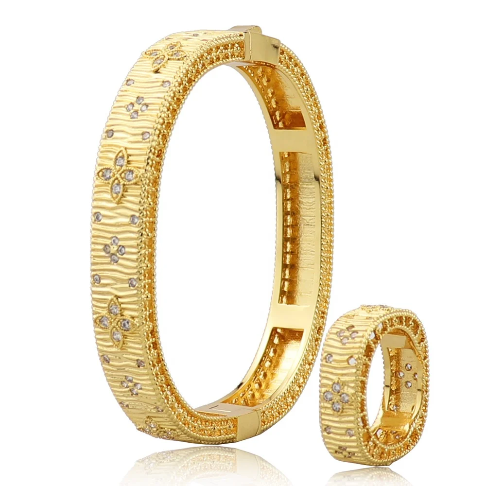 

Fashion brand jewelry bangle bracelet jewelry 18k gold plated zirconia jewelry bangles for womens bracelets