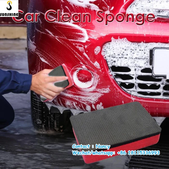Car Cleaning Sponge Vehicle Magic Clay Sponge Wipe Automobile Washing Tool Buy Car Cleaning