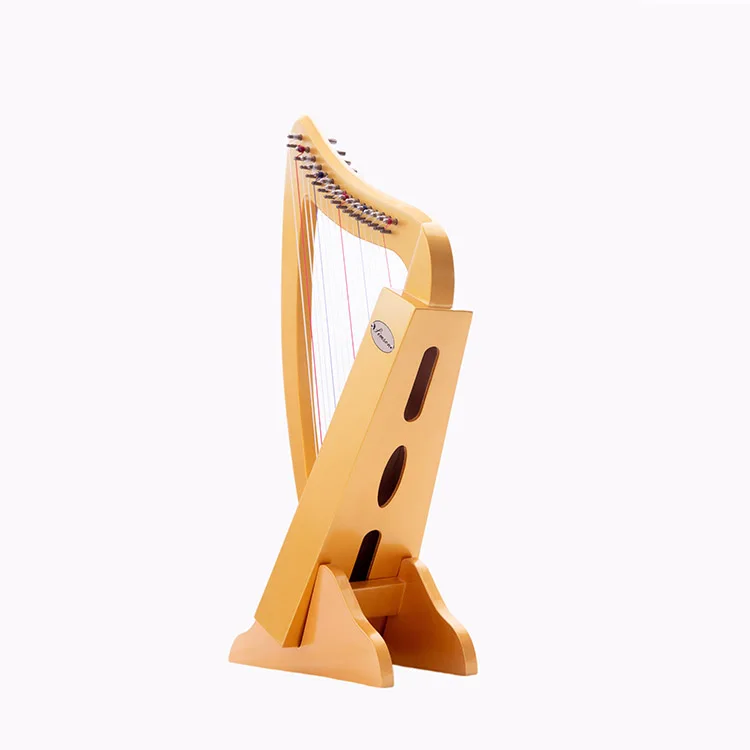 

Drop shipping Gold Harp with 16 Strings for Sale