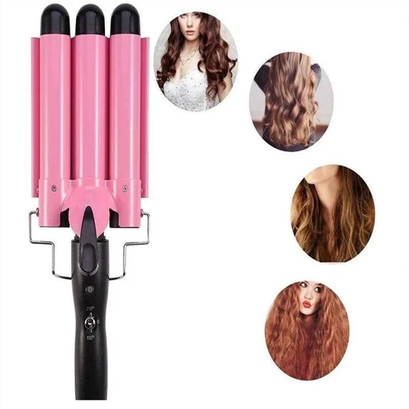 

Hair bucket wave hair iron professional hair styling tool curling styling stick curling iron ceramic heating