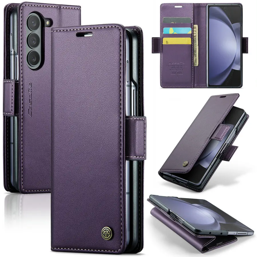 

CaseMe New Trending for Samsung Galaxy Z Fold 5 Case Magnetic Mobile Phone Accessories Covers for Samsung Z Fold 5 4 Wallet Case