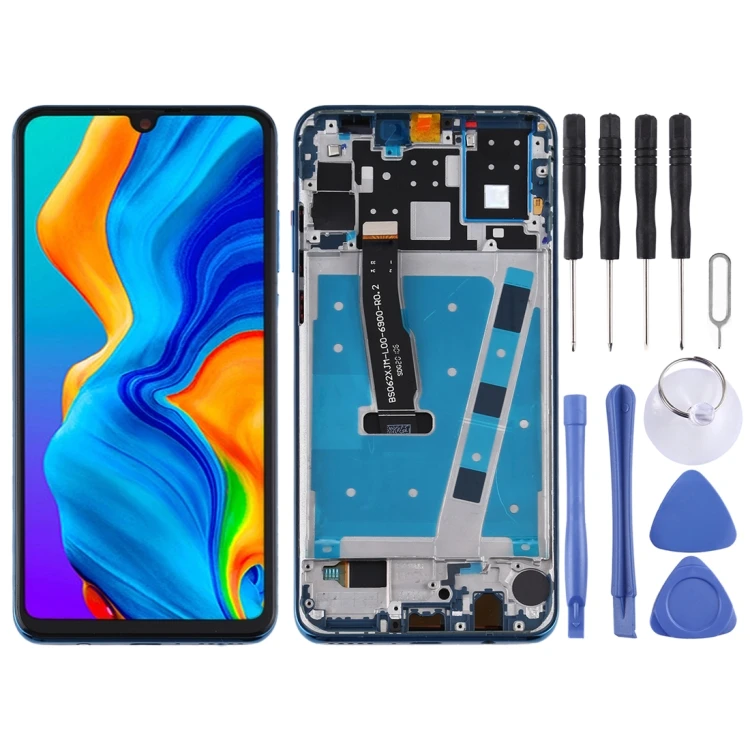 

Standard Version Replacement Blue LCD Display for Huawei P30 Lite touch Screen Digitizer Full Assembly With Frame