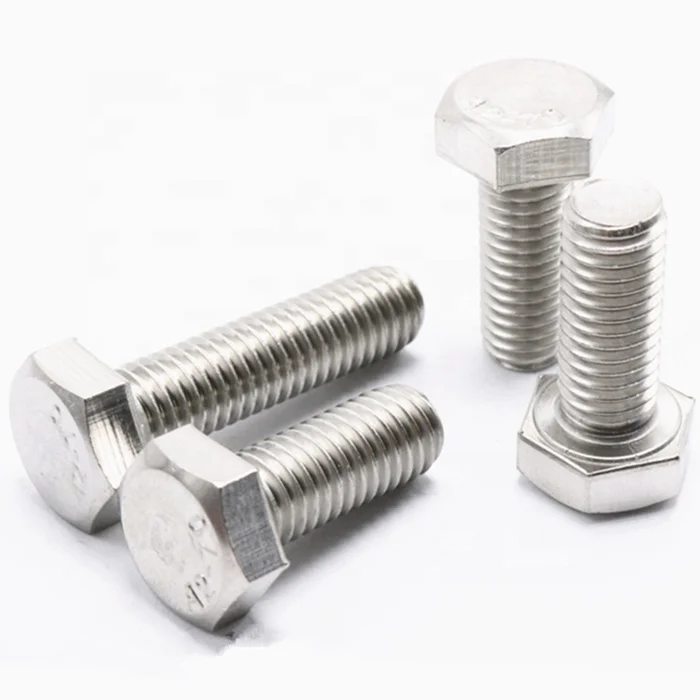 
M1.6-M14 grade A2-70 Metric stainless steel Hex head bolts 