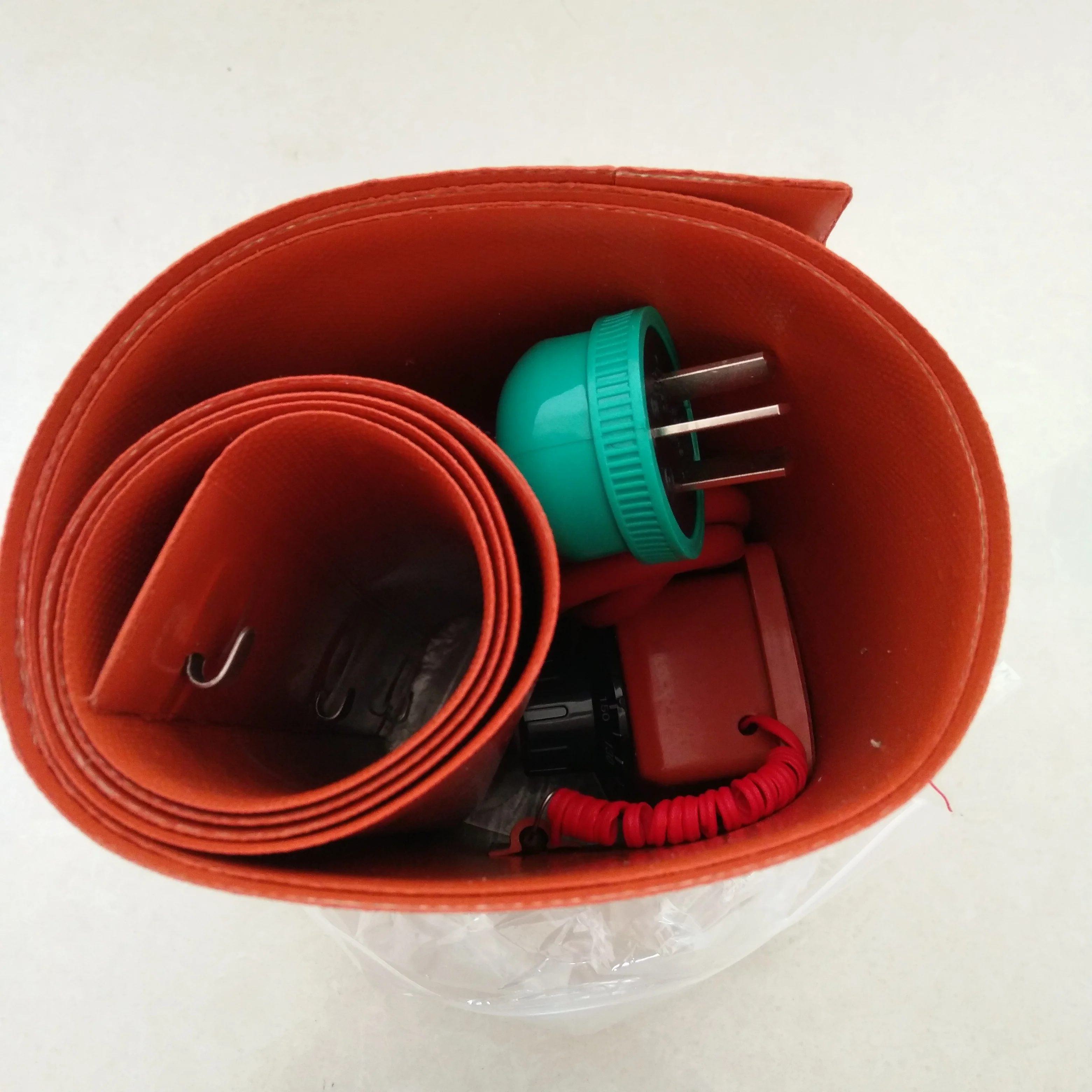 Flexible Silicone Rubber Drum Heat Belt For Barrel And Oil Drum Heating