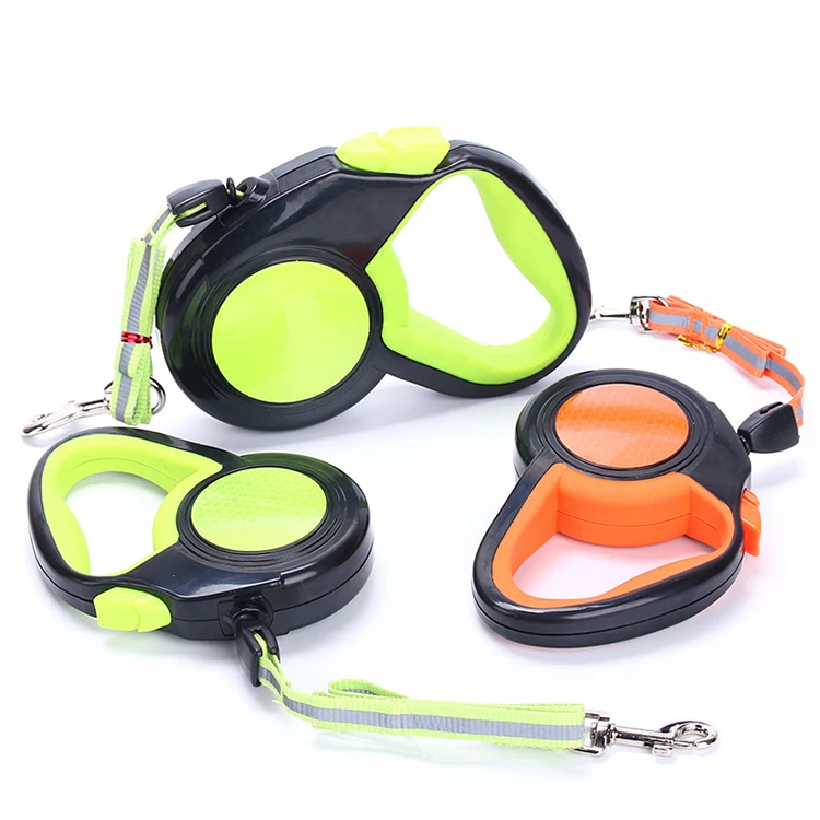 

Custom Logo Top Seller Led Retractable Nylon Pet Dog Leash Wholesale Reflective Pet Leashes, Customized color