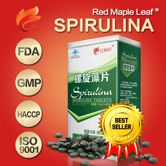 
Factory Supply Organic 100% Pure Spirulina Tablets/Powder/Capsule 