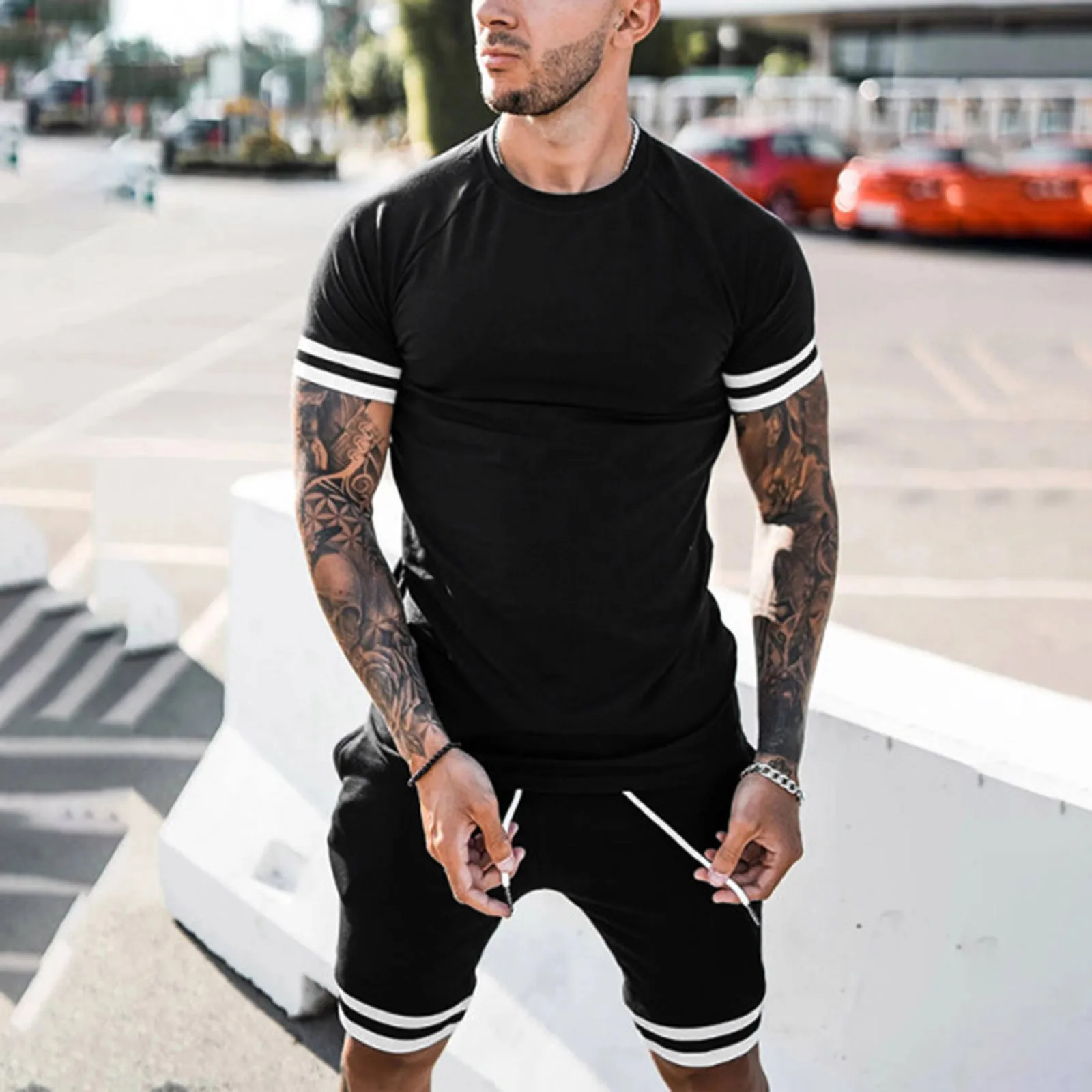 

second hand clothing clothes heavyweight t shirt wholesale cheap t-shirt for man, Customized