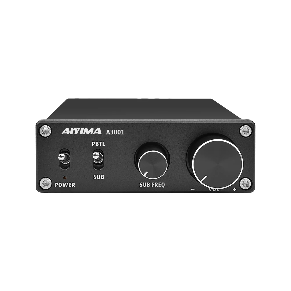 

AIYIMA A3001 TPA3255 Subwoofer Power Speaker Amplifier 300W Mono Hifi Home Audio Amplifier NE5532 OP AMP