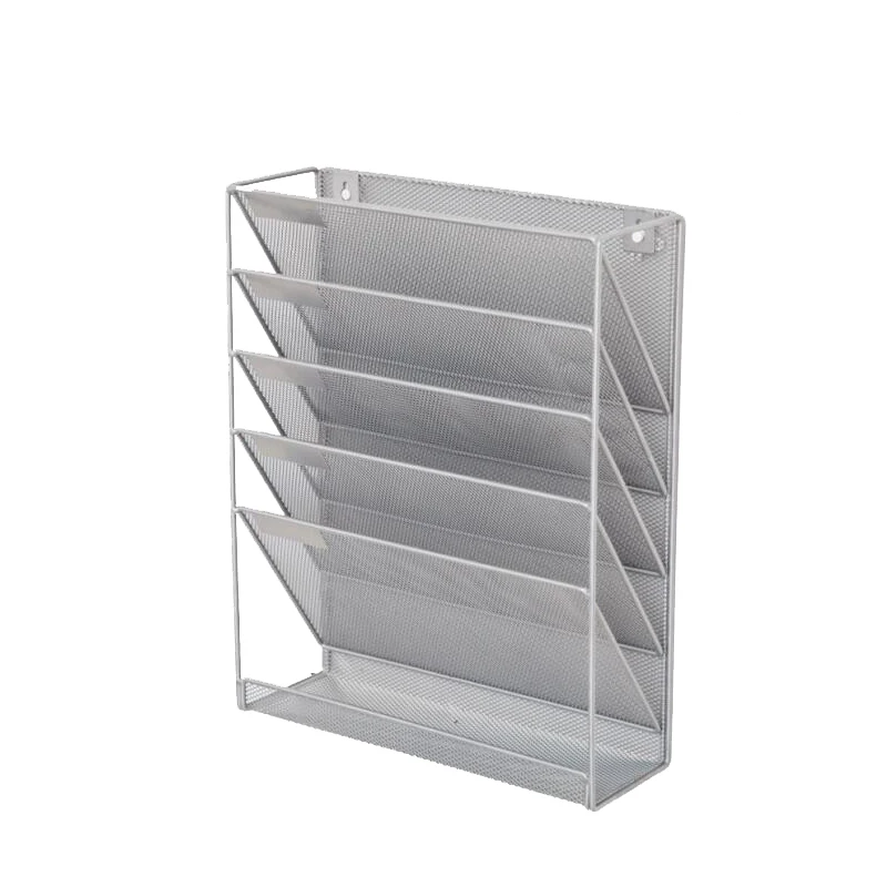 A4 Document Shelf,Five-storey Newspaper And Magazine Shelf,Office ...