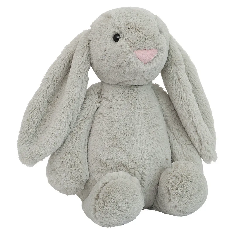 

Wholesale Hot Selling CPC Factory Directly Children Gifts Girls Rabbit Stuffed Doll Long Ears Bunny Short Plush Toys