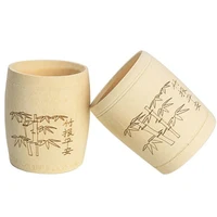 

Hot Sale Custom Eco Reusable 100% Natural Biodegradable Bamboo Drinking Cup