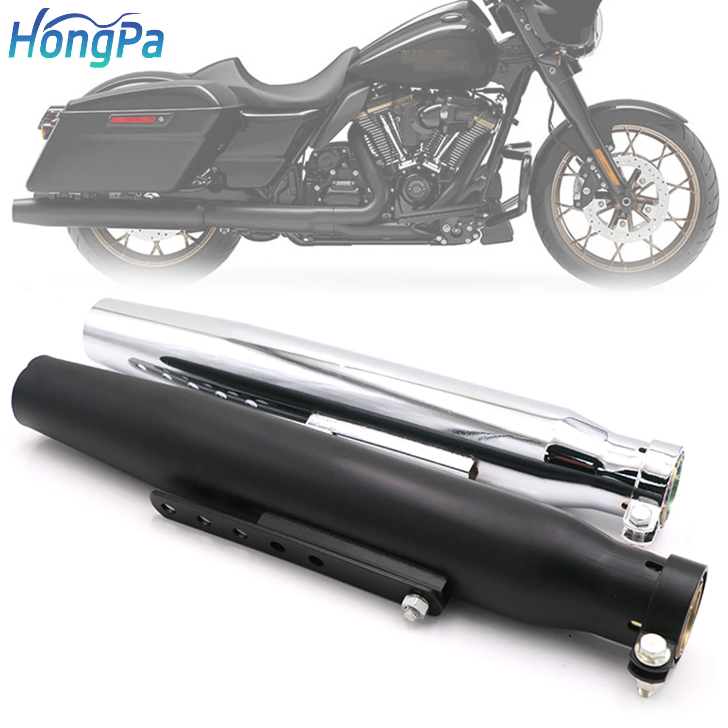 

Universal 37/39/42/45MM Motorcycle Exhaust Pipes Stainless Steel Muffler Pipe Motorcycle Exhaust System