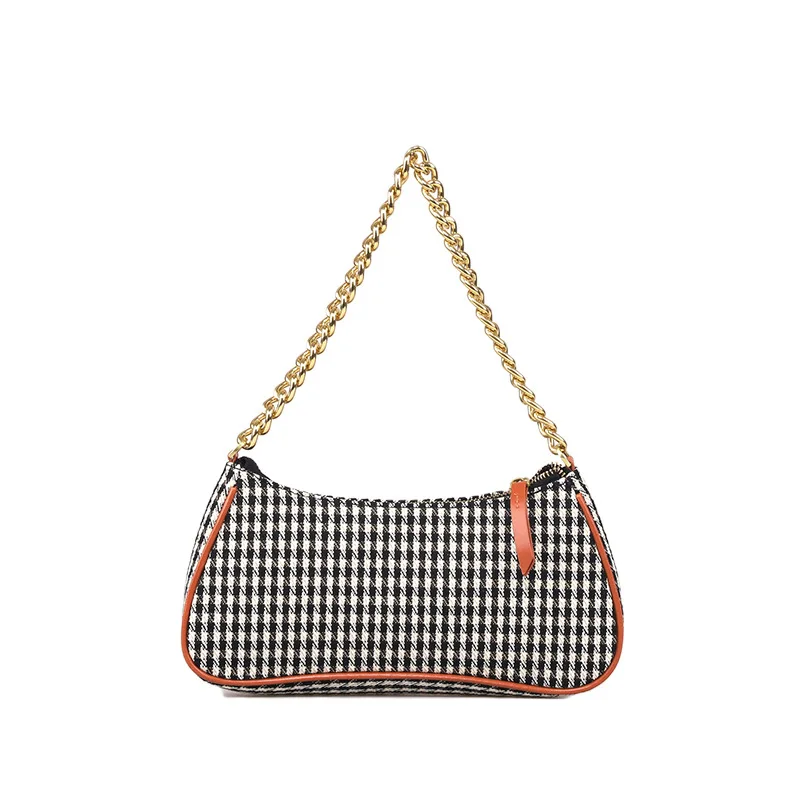 

Hot Sale Tartan Design Women Shoulder Handbag Purse Good Quality Sling Shoulder Hand Bag Ladies Crossbody Chest Bag Y16114, Accept customized color