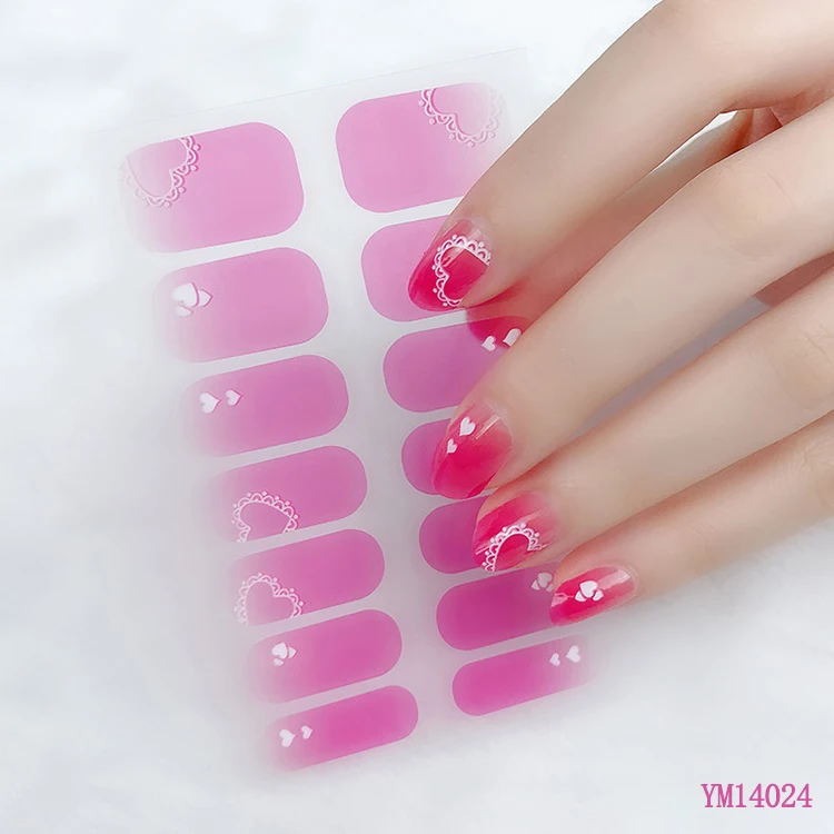 

2021 Amazon Hot 14pcs/bag crystal Sticker Decal For Nail Art Set, Colorful