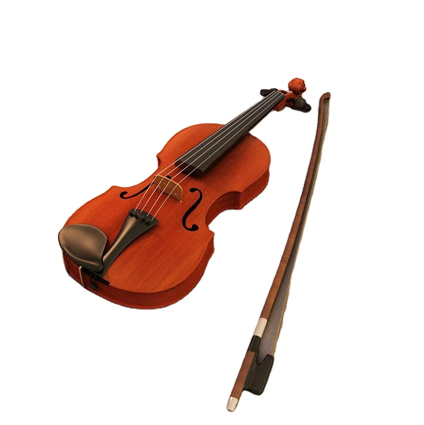

High grade handmade made in China cheap low price flamed maple wood violin