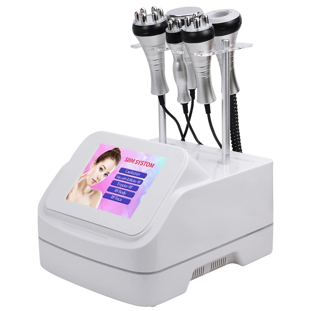 

Five Handles 40K cavitation Body Machine Beauty Machine Body Shaping With Touch Screen