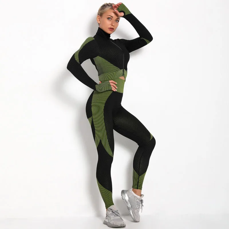 

Sports Bra Vest And Yoga Pants Workout Clothes Fitness Sport Suit Seamless Yoga Set Women Tracksuit Gym Clothing, 10 colors, as picture shown