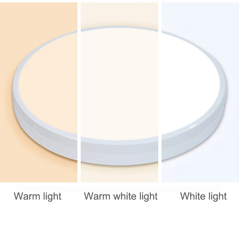 Energy saving surface mounted led round panel light for home