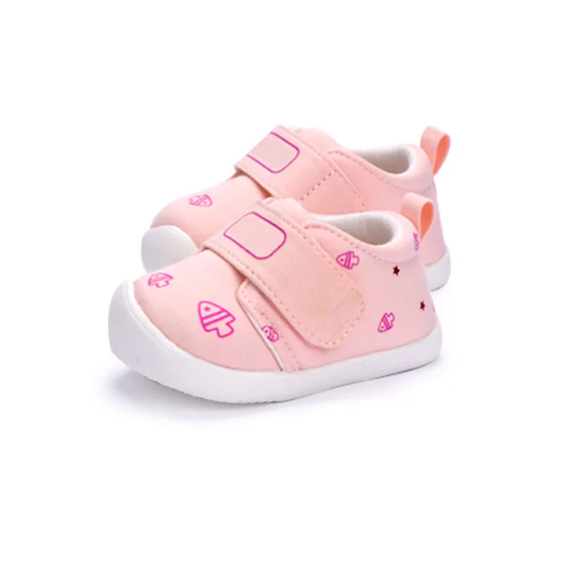 

Spring and autumn baby toddler shoes for men and women soft-soled non-slip 9-18 months baby infant step shoes children's shoes