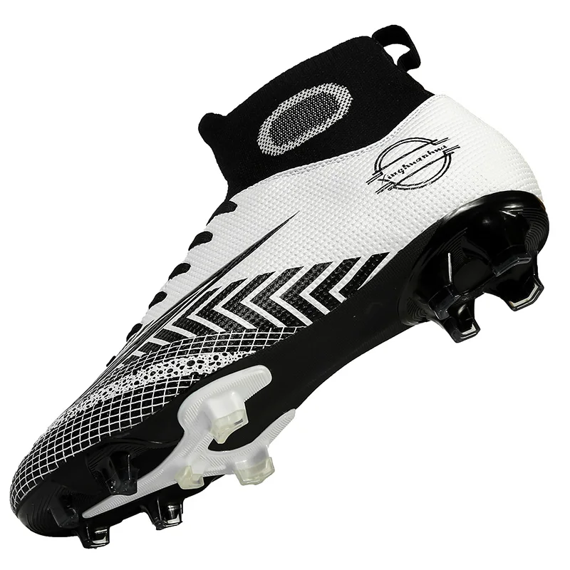 

Special wholesale high quality football shoes made in China football training shoes, Black