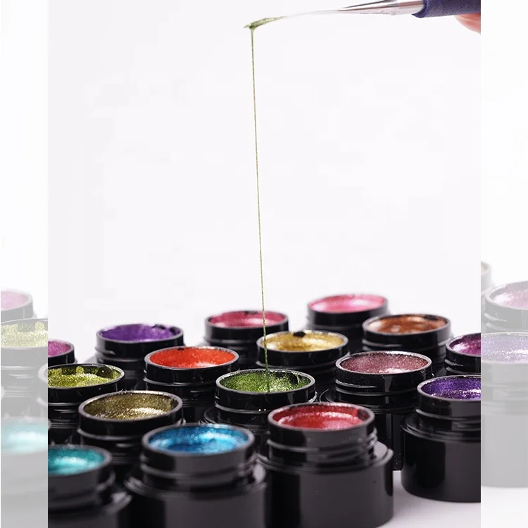 

MrO nail art nail polish gel kits pigment nail platinum spider gel KIT polish