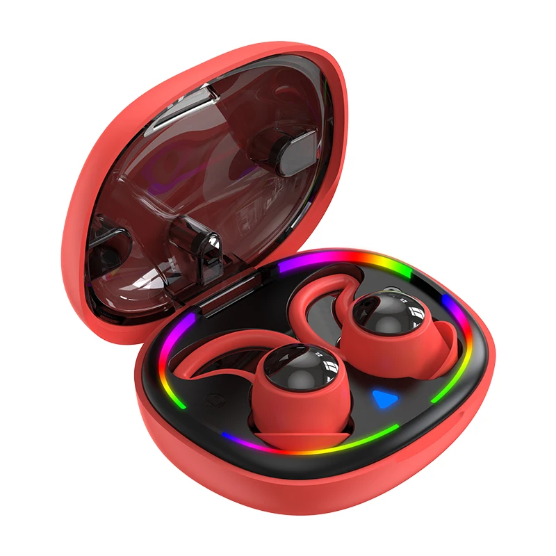 

R02 Waterproof Sport Wireless Earbuds Touch Control Running TWS Earphone with Charger Box