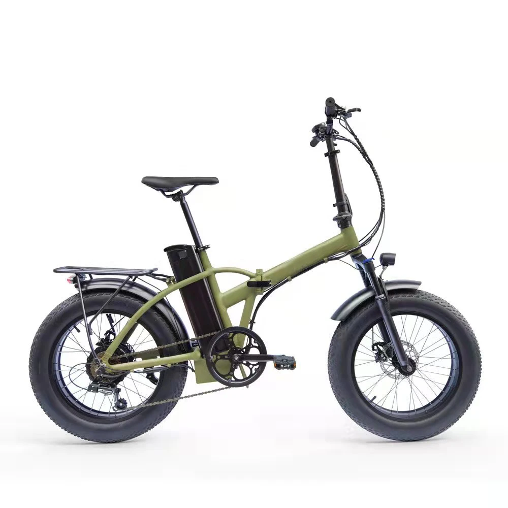 

20 "variable speed folding e- bike snow beach fat tire mountain ELECTRIC power battery BICYCLE full suspension fat bike frame