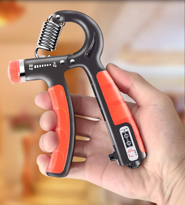 

hot sale nice price Adjustable Heavy Strength Gripper Strengthener Hand Grip With Counter