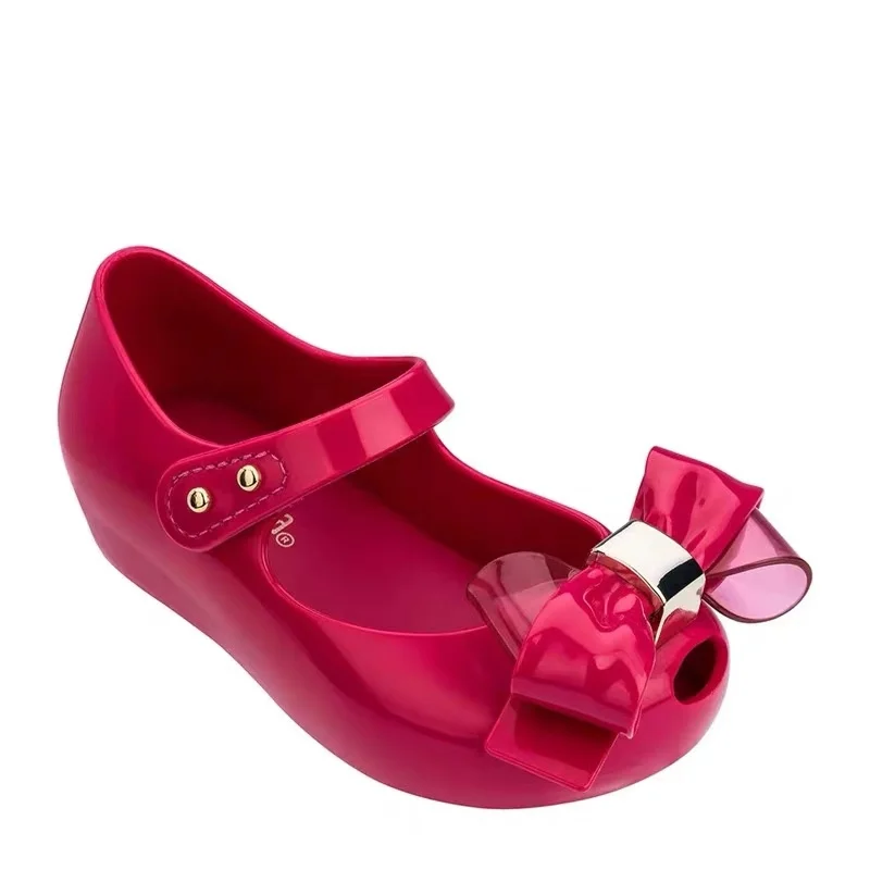 

Summer Jelly Sandal Kids Custom Mini Melissa Jelly shoes Princess Girls Toddler Shoes Children New Fancy Shoes