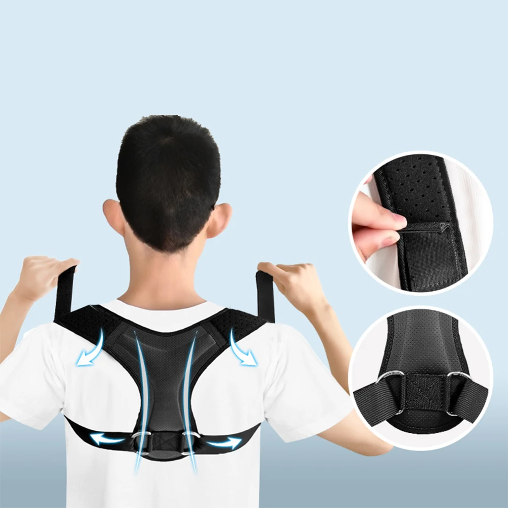 

OEM Sitting Posture Corrector Breathable Back Support Posture Correction Device Shoulder Brace Body Shaper Corrector De Postura