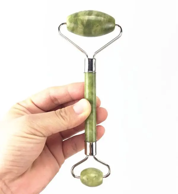 

Beauty personal care/health medical face massager and eye massage Ice Face Jade Roller and Gua Sha set