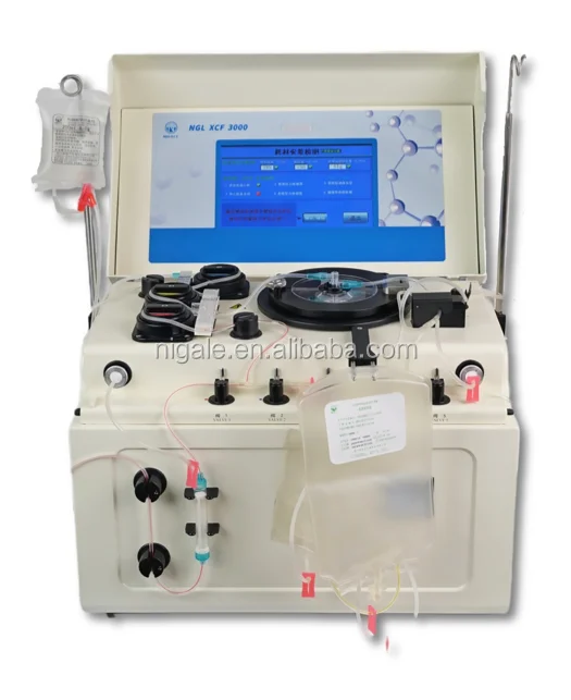 
Fully Automatic Multicomponent Collection System XCF3000 Platelet/Red cell/Plasma collection 