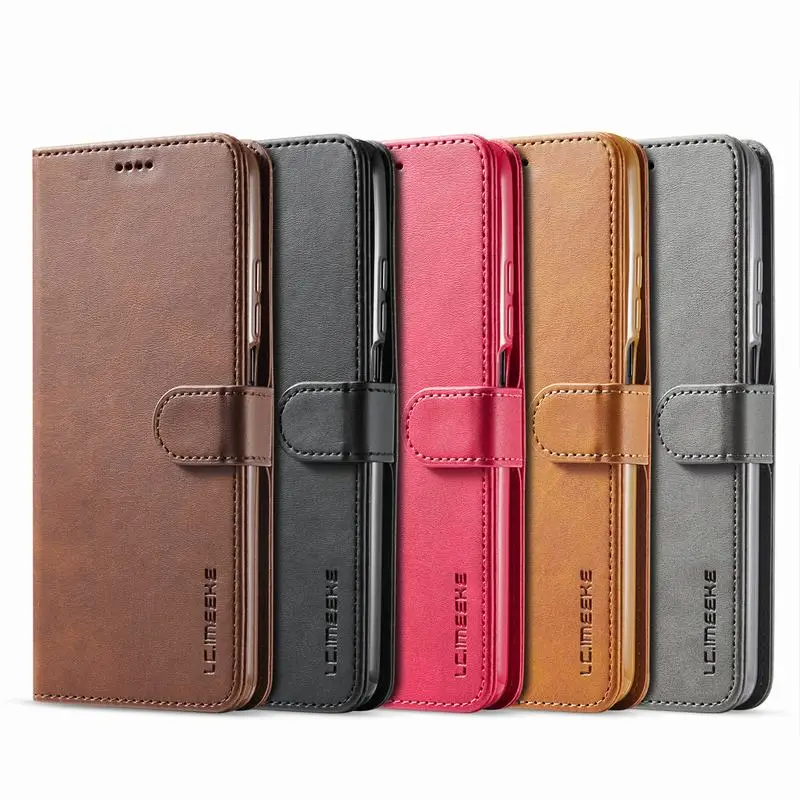 

Factory Wallet Case For Xiaomi Redmi Note 9s 9 8 Pro Note 10 Pro Leather Flip Phone Hoster Mi 10T Lite Cover Case Accessories, :black,blue,red,rose gold,brown
