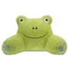 The new model can be customized many styles of back pillow stuffed frog pillow animal plush toys