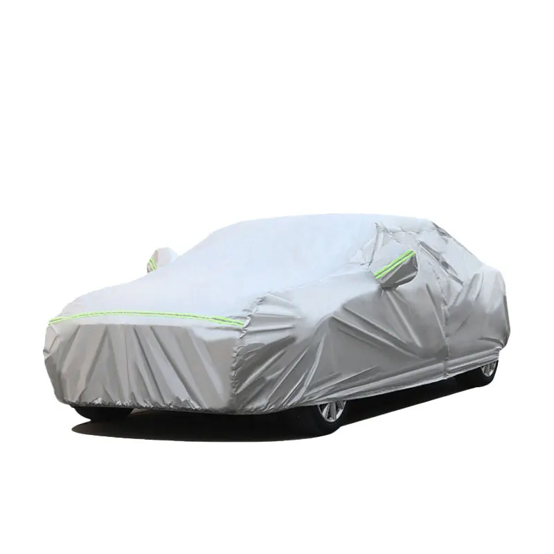 

Outdoor Rain Sun UV Protection Water Bright Material Car Cover Snow Sunshade Dustproof Car Cover All Weather